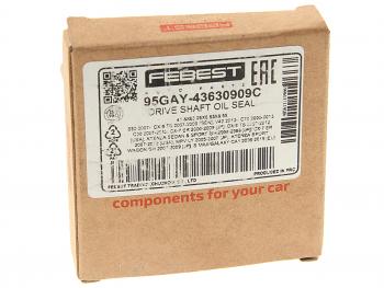 849 р. Сальник MAZDA CX-7 (06-) дифференциала левый FEBEST FEBEST 95gay43630909c  с доставкой в г. Керчь. Увеличить фотографию 3