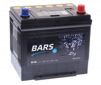 7 999 р. Аккумулятор BARS Asia 65Ач обратная полярность BARS 6ст65(0) 75d23l 88d23l  с доставкой в г. Керчь. Увеличить фотографию 1