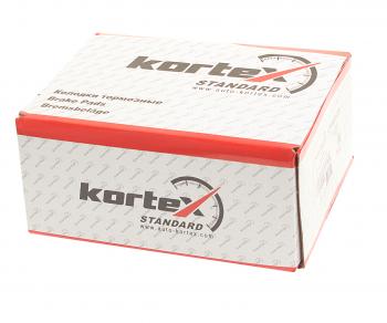 1 899 р. Колодки тормозные передние (4шт.) KORTEX Opel Astra G универсал (1998-2005)  с доставкой в г. Керчь. Увеличить фотографию 2