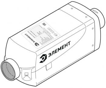 33 999 р. Отопитель воздушный дизельный Arctic Heat AD2 24В 2.0кВт ЭЛЕМЕНТ ЭЛЕМЕНТ 20.1501.05.1000  с доставкой в г. Керчь. Увеличить фотографию 9
