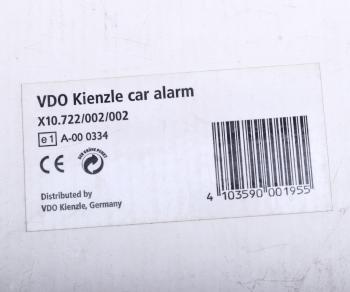 3 599 р. Сигнализация VDO VDO x10-722-002-002  с доставкой в г. Керчь. Увеличить фотографию 7