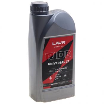649 р. Масло моторное для 2-х тактных двигателей RIDE UNIVERSAL FC псинт.1л MOTO LAVR LAVR ln7741  с доставкой в г. Керчь. Увеличить фотографию 1