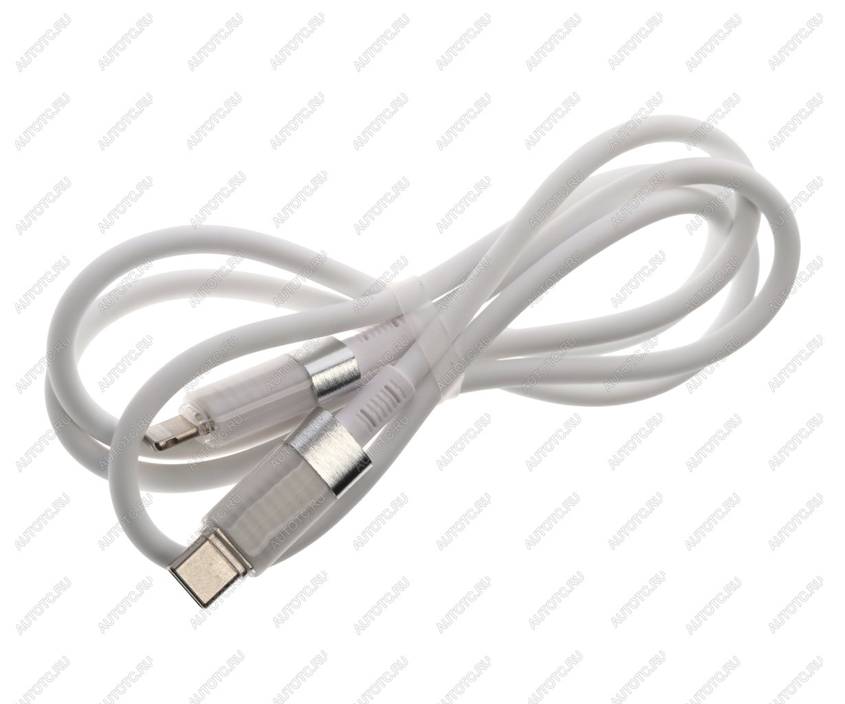 459 р. Кабель iPhone (5-)-USB Type C 1м белый XO XO nb-q282a white  с доставкой в г. Керчь