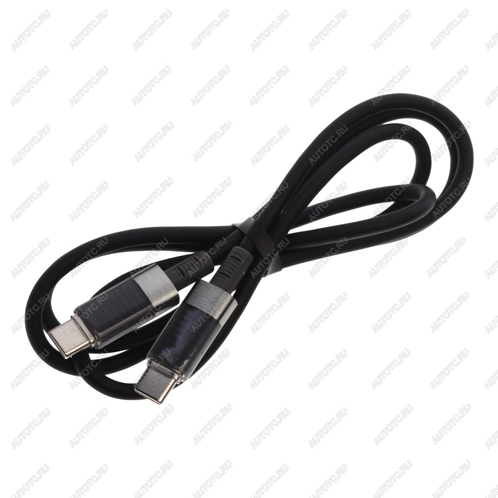 369 р. Кабель USB Type C-USB Type C 1м черный XO XO nb-q282b black  с доставкой в г. Керчь