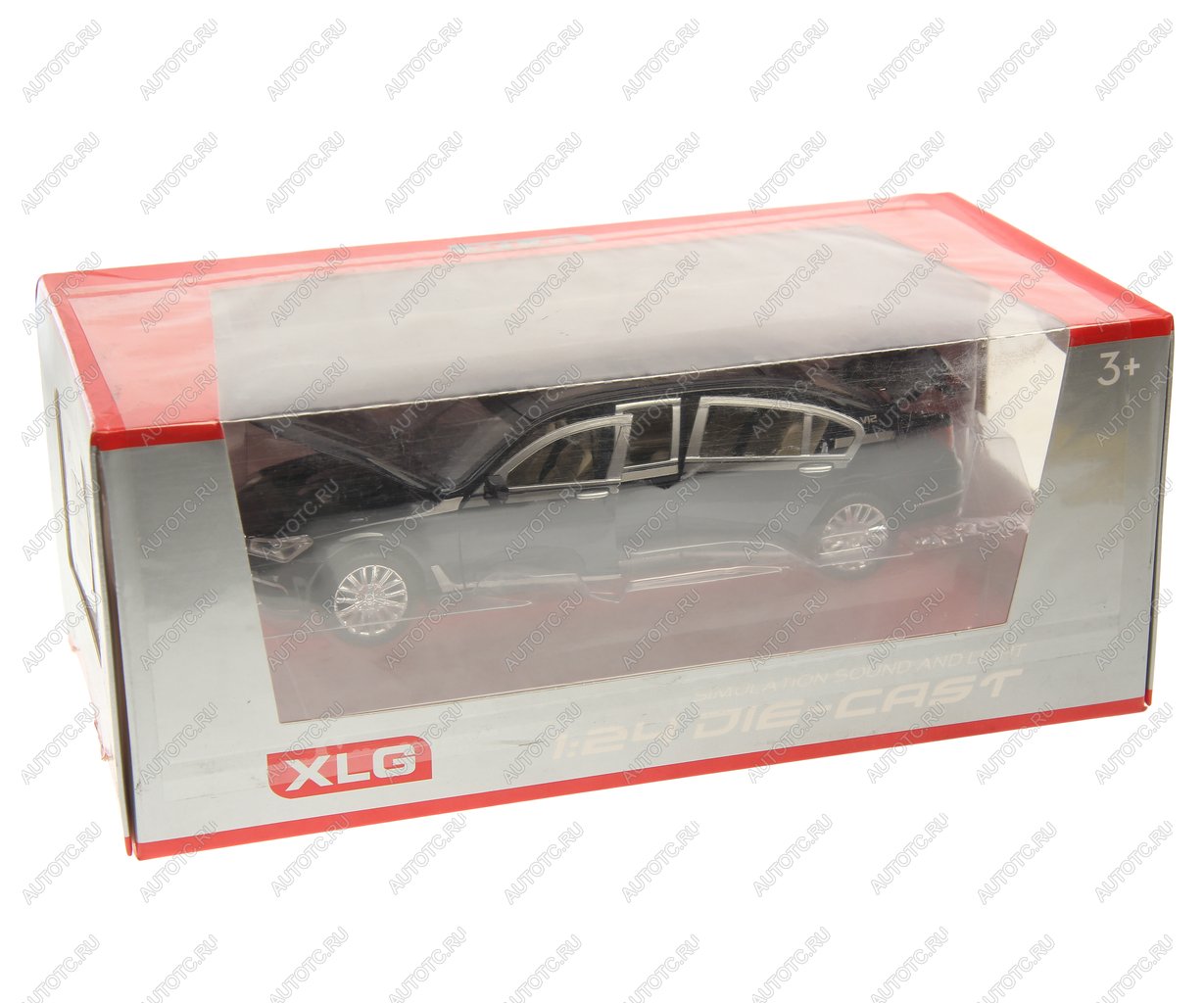 3 499 р. Модель автомобиля BMW V12 металлическая (1:24) (XLG) (свет,звук) NO NAME m929g-1  с доставкой в г. Керчь