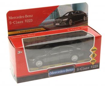 1 199 р. Модель автомобиля MERCEDES S (V223) металлическая ТЕХНОПАРК ТЕХНОПАРК sclass-13-bk  с доставкой в г. Керчь. Увеличить фотографию 1