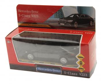 1 199 р. Модель автомобиля MERCEDES S (V223) металлическая ТЕХНОПАРК ТЕХНОПАРК sclass-13-bk  с доставкой в г. Керчь. Увеличить фотографию 2