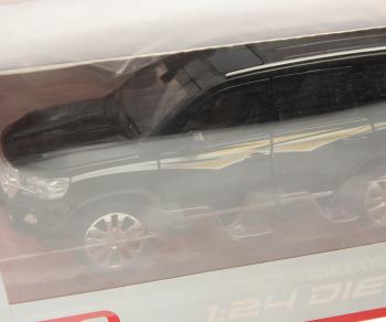 3 499 р. Модель автомобиля TOYOTA Land Cruiser металлическая (свет,звук) (1:24) NO NAME m923w-1  с доставкой в г. Керчь. Увеличить фотографию 2