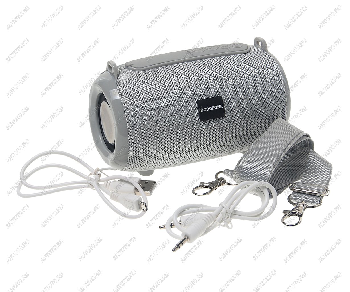 829 р. Колонка беспроводная bluetooth BOROFONE BOROFONE br4 grey  с доставкой в г. Керчь