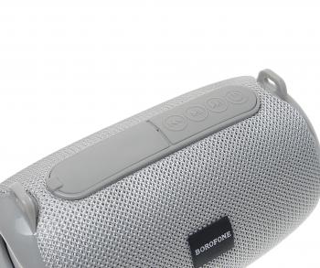 829 р. Колонка беспроводная bluetooth BOROFONE BOROFONE br4 grey  с доставкой в г. Керчь. Увеличить фотографию 4