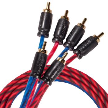729 р. Кабель RCA 2х4 2.5м KICX KICX headshot rca-24-250-ss  с доставкой в г. Керчь. Увеличить фотографию 3