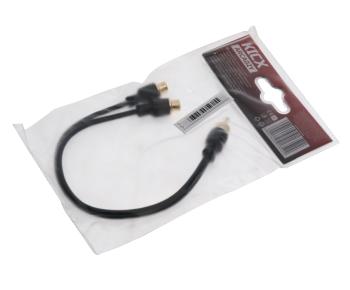 268 р. Кабель RCA 1х2 адаптер KICX KICX mrca02y  с доставкой в г. Керчь. Увеличить фотографию 2