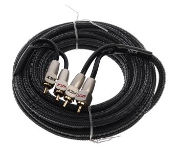 2 889 р. Кабель RCA 2х2 5м KICX KICX scv25  с доставкой в г. Керчь. Увеличить фотографию 1