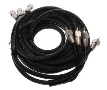 4 369 р. Кабель RCA 4х4 5м KICX KICX scv45  с доставкой в г. Керчь. Увеличить фотографию 2