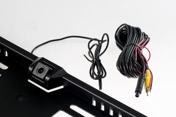 3 699 р. Камера заднего вида автомобильная в рамке знака номерного INTERPOWER INTERPOWER ip-616 ahdcvbs  с доставкой в г. Керчь. Увеличить фотографию 2