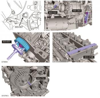 9 599 р. Набор фиксаторов распредвала и коленвала (FORD,MAZDA) в кейсе JTC JTC TOOLS CO., LTD jtc-4234  с доставкой в г. Керчь. Увеличить фотографию 6