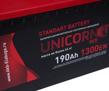 20 949 р. Аккумулятор UNICORN Red 190Ач UNICORN 6ст190(4)  с доставкой в г. Керчь. Увеличить фотографию 2