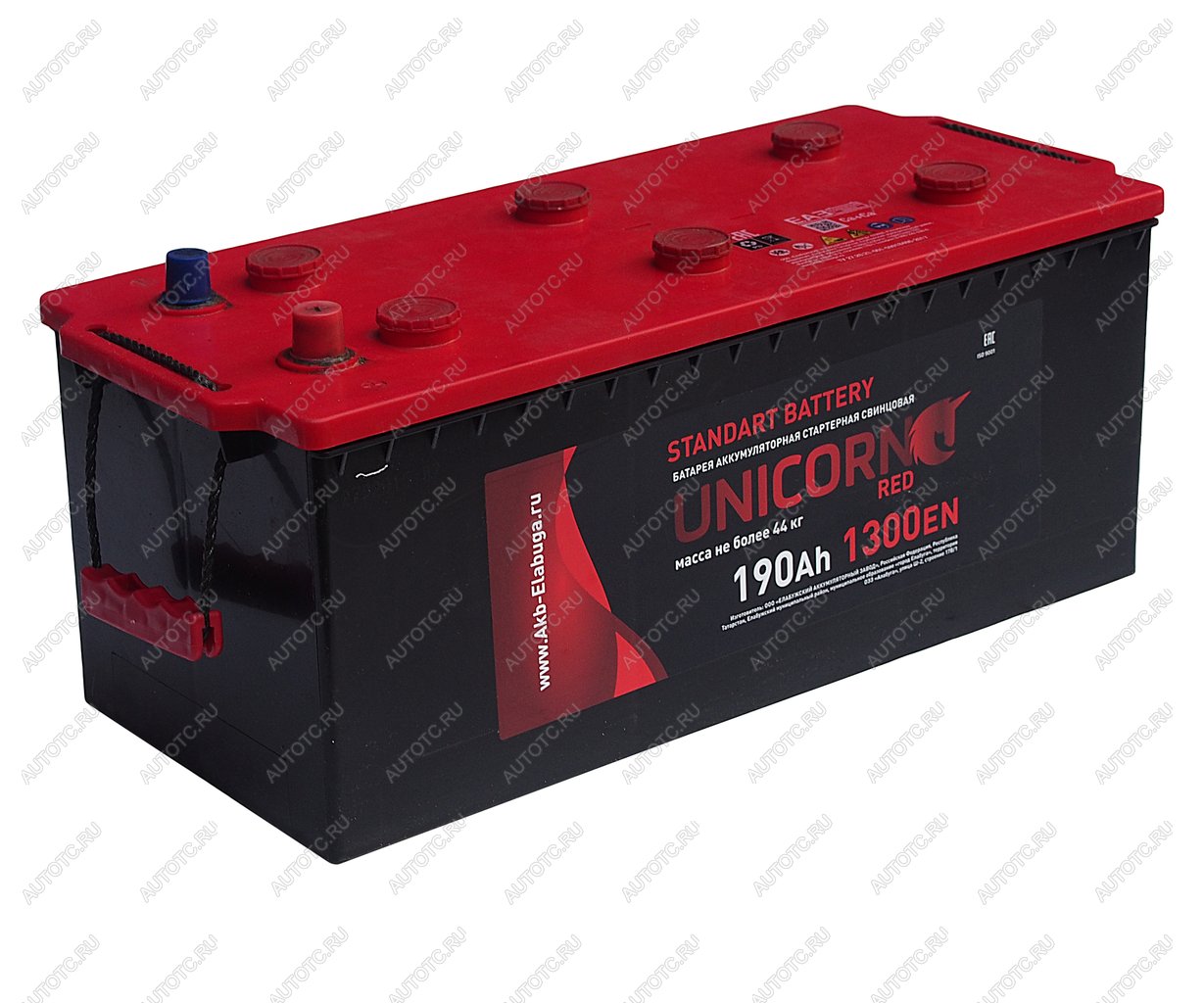 20 949 р. Аккумулятор UNICORN Red 190Ач UNICORN 6ст190(4)  с доставкой в г. Керчь