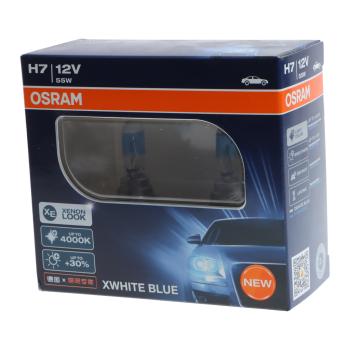 839 р. Лампа 12V H7 55W PX26d +30% 4000К (2шт.) XWhite Blue OSRAM OSRAM 62210xwb-hcb  с доставкой в г. Керчь. Увеличить фотографию 2
