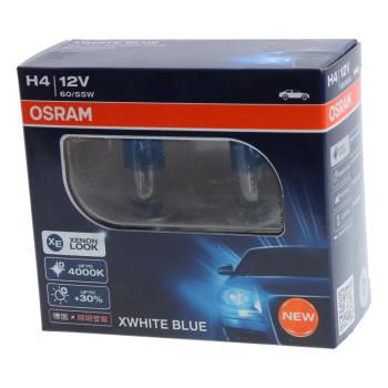 839 р. Лампа 12V H4 6055W P43t-38 +30% 4000К (2шт.) XWhite Blue OSRAM OSRAM 62193xwb-hcb  с доставкой в г. Керчь. Увеличить фотографию 2