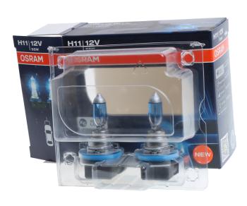 1 259 р. Лампа 12V H11 55W PGJ19-2 +30% 4000К евробокс (2шт.) XWhite Blue OSRAM OSRAM 62211xwb-hcb  с доставкой в г. Керчь. Увеличить фотографию 1