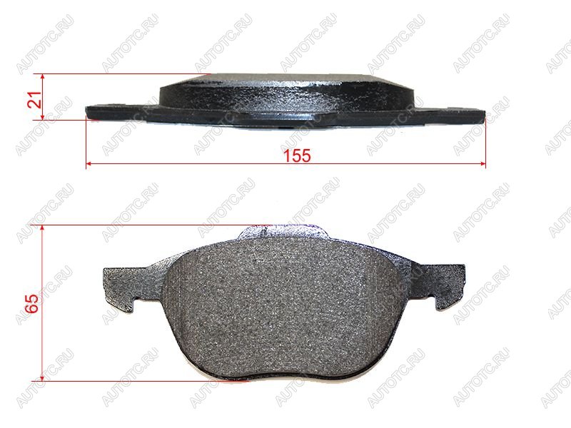 2 599 р. Колодки тормозные перед FORD FOCUS IIFOCUS IIIKUGA IKUGA IIMAZDA 3 BKBLPREMACY CPCRVOLVO S40 BREMBO P 24 061  с доставкой в г. Керчь