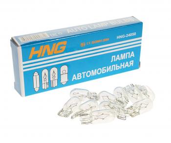 10 р. Лампа 24V W5W T10W W2.1x9.5d Long Life HNG HNG 24050  с доставкой в г. Керчь. Увеличить фотографию 1