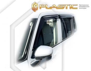 1 999 р. Дефлектора окон CA-Plastic  Toyota Roomy  M900A,M910A (2020-2025) рестайлинг (серия Classic полупрозрачный)  с доставкой в г. Керчь. Увеличить фотографию 2