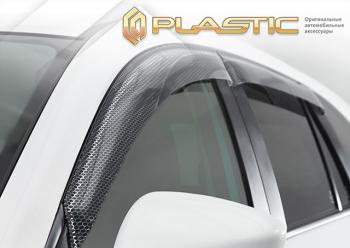 2 199 р. Дефлектора окон CA-Plastic  Solaris KRX (2024-2025) хэтчбэк 5 дв. (серия Art графит, без хром. молдинга )  с доставкой в г. Керчь. Увеличить фотографию 2