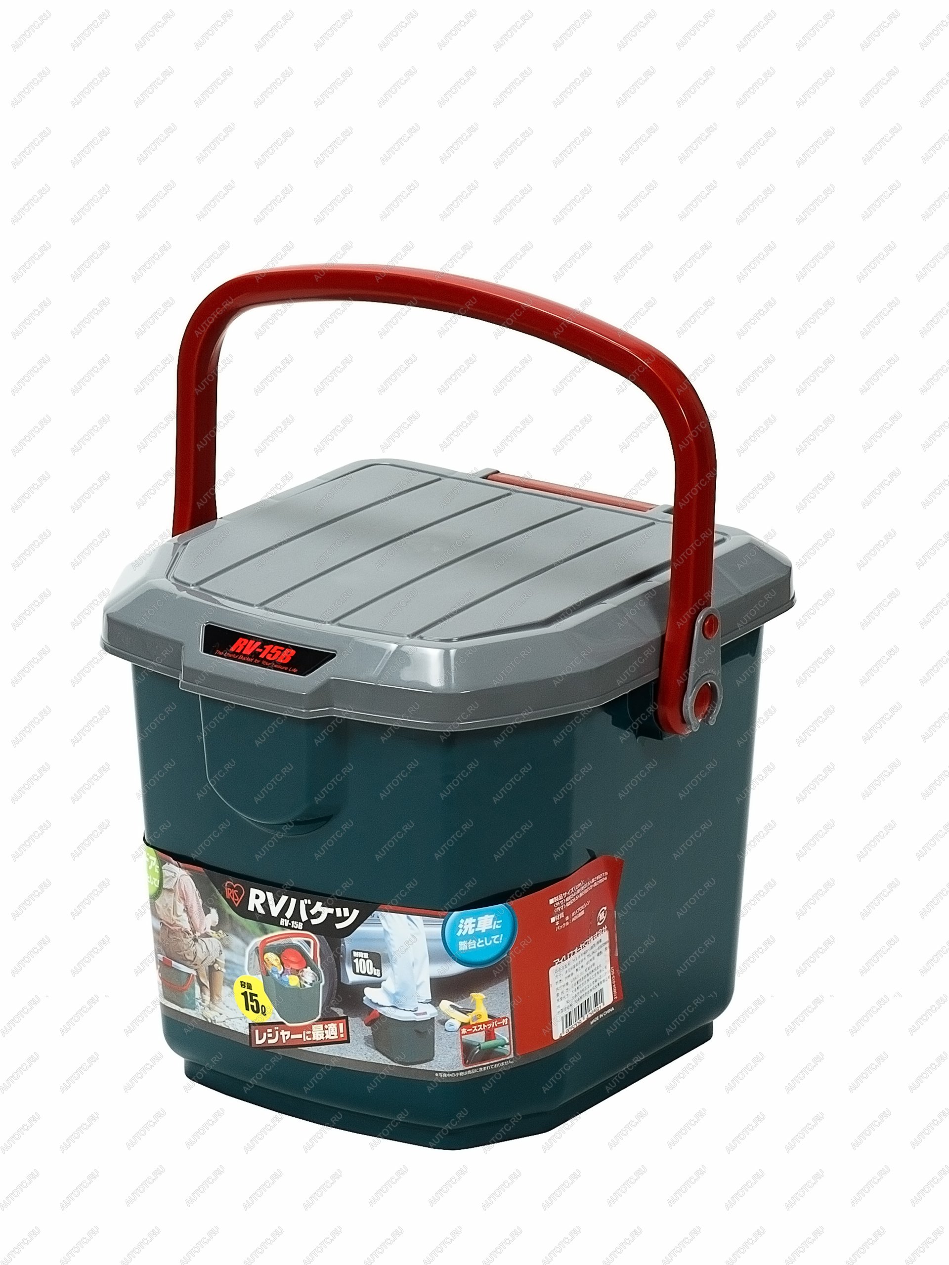 1 569 р. Ящик экспедиционный IRIS RV BOX Bucket 15B, 15 литров 34x32x28 см. (уценка)  bucket 15b_u  с доставкой в г. Керчь