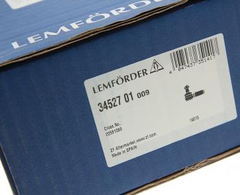 13 999 р. Наконечник рулевой тяги VOLVO FM9,FM12,FM13,FH12,FM13,FM16 левыйправый LEMFOERDER LEMFOERDER 3452701  с доставкой в г. Керчь. Увеличить фотографию 4