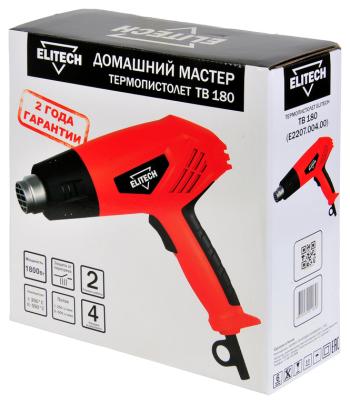 2 299 р. Фен промышленный термопистолет 1800Вт 350550град. ELITECH ELITECH тв 180  с доставкой в г. Керчь. Увеличить фотографию 5