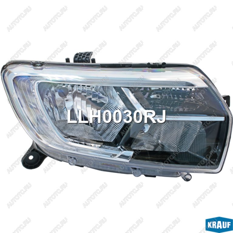 10 749 р. Фара RENAULT Logan 2 (18-) правая LED KRAUF KRAUF llh0030rj  с доставкой в г. Керчь