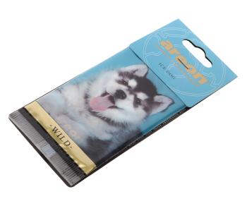 76 р. Ароматизатор подвесной пластина (ледяной пес) Wild AREON AREON aw10  с доставкой в г. Керчь. Увеличить фотографию 1