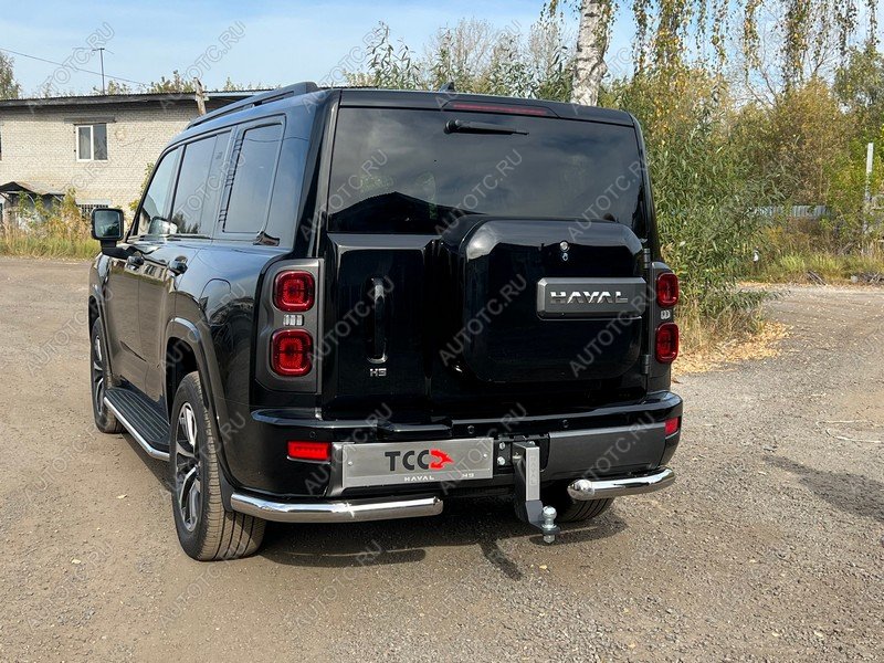 14 949 р. Фаркоп (тягово-сцепное устройство) ТСС Тюнинг Haval H9 (2024-2025) (шар E, надпись Haval)  с доставкой в г. Керчь