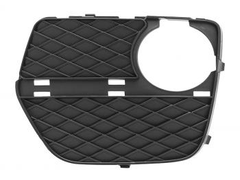 Левая вставка переднего бампера (с отверстием под ПТФ) SAT BMW X6  E71 (2012-2014) рестайлинг