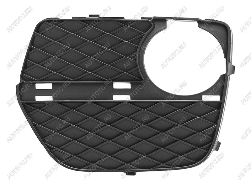739 р. Левая вставка переднего бампера (с отверстием под ПТФ) SAT  BMW X6  E71 (2012-2014) рестайлинг  с доставкой в г. Керчь