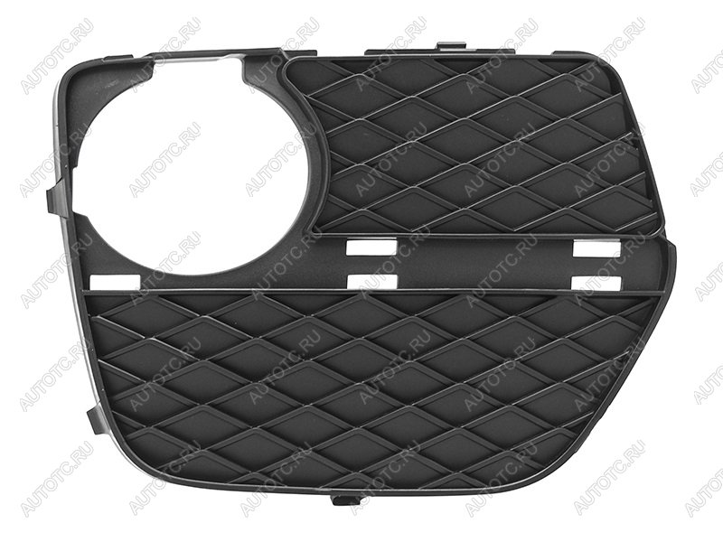 739 р. Правая вставка переднего бампера (с отверстием под ПТФ) SAT BMW X6 E71 рестайлинг (2012-2014)  с доставкой в г. Керчь