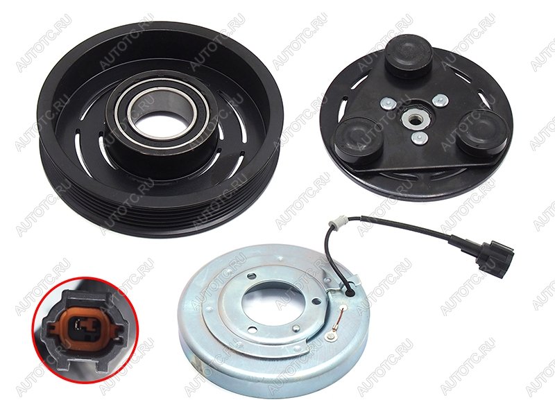 14 999 р. Муфта кондиционера NISSAN TEANA 04-08MURANO 04-08 SAT ST-363-0002  с доставкой в г. Керчь