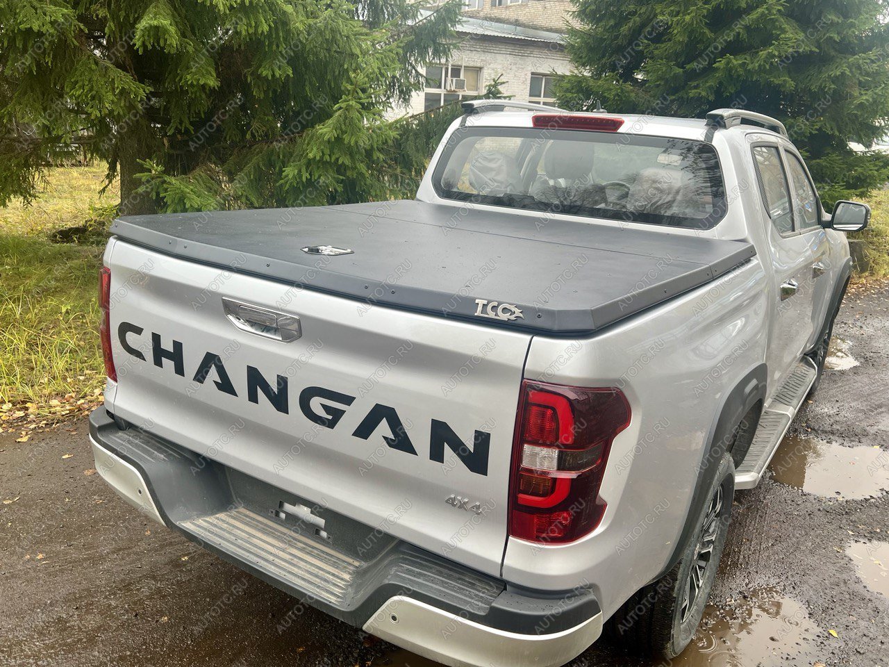 106 999 р. Крышка кузова Premium ТСС Тюнинг  Changan Hunter Plus (2022-2025) пикап (алюминий Black)  с доставкой в г. Керчь