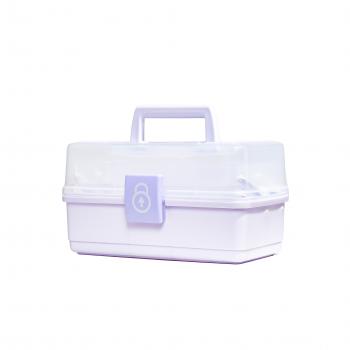 1 119 р. Ящик для инструмента IRIS KIT BOX 27 серо-фиолетовый  297794  с доставкой в г. Керчь. Увеличить фотографию 1