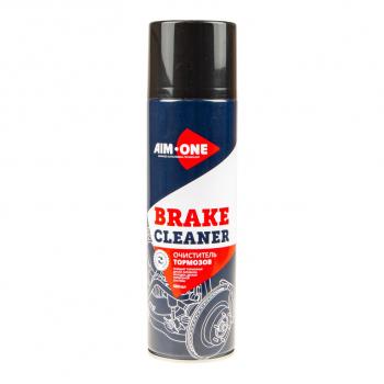 261 р. Очиститель тормозов 500мл аэрозоль Brake Cleaner без запаха AIM-ONE AIM-ONE bcn-500  с доставкой в г. Керчь. Увеличить фотографию 1