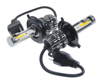1 999 р. Лампа светодиодная 12V H4 P43t 4000lm бокс (2шт.) CLEARLIGHT CLEARLIGHT clx5led30h4-2  с доставкой в г. Керчь. Увеличить фотографию 2