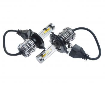 1 999 р. Лампа светодиодная 12V H4 P43t 4000lm бокс (2шт.) CLEARLIGHT CLEARLIGHT clx5led30h4-2  с доставкой в г. Керчь. Увеличить фотографию 1
