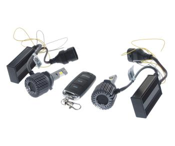 8 299 р. Лампа светодиодная 12V HB4 P22d бокс (2шт.) MTF MTF smb4k5  с доставкой в г. Керчь. Увеличить фотографию 1
