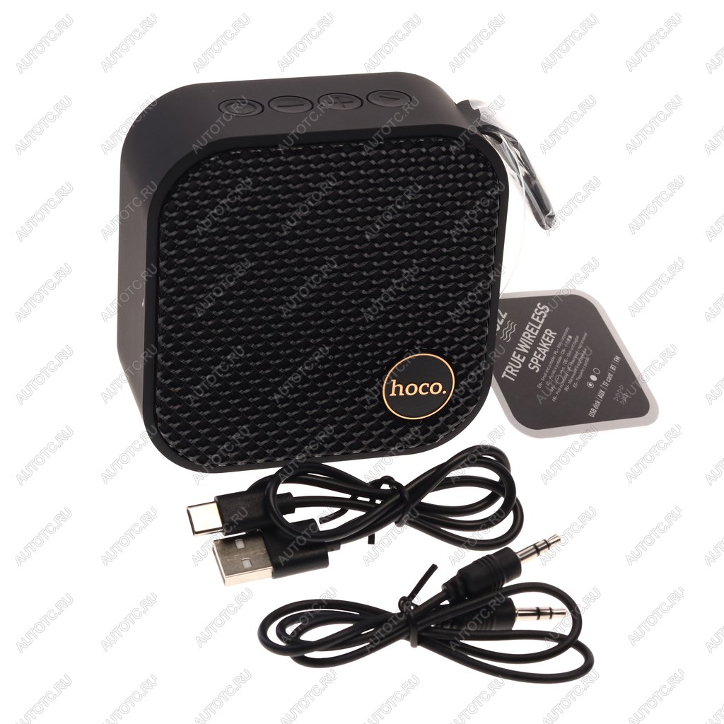 1 269 р. Колонка беспроводная bluetooth HOCO HOCO hc22 черный  с доставкой в г. Керчь
