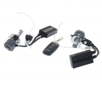 9 549 р. Лампа светодиодная 12V H4 P43t бокс (2шт.) MTF MTF sm04k5  с доставкой в г. Керчь. Увеличить фотографию 2