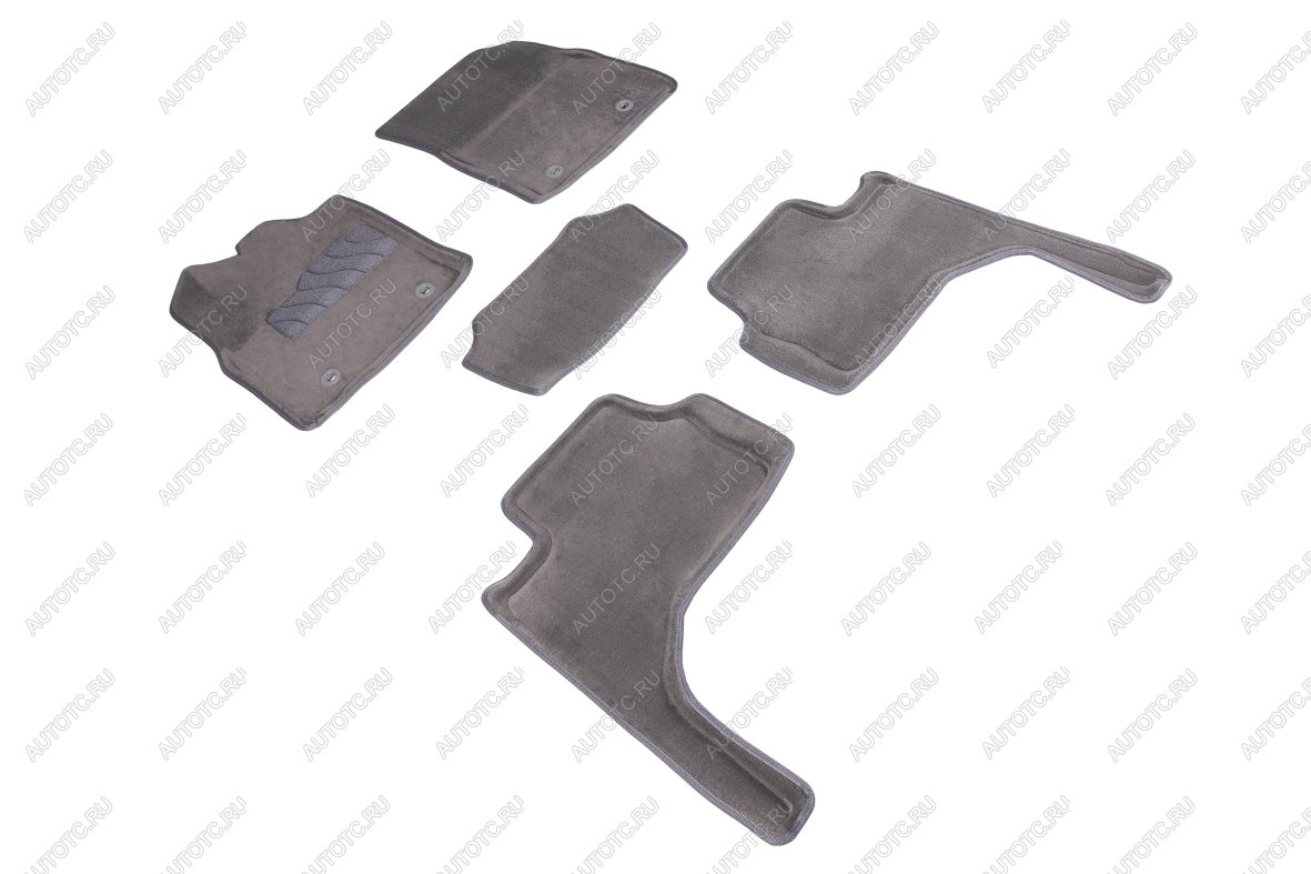 8 349 р. 3D коврики для Toyota Land Cruiser 300 2021-н.в. Seintex 96535  с доставкой в г. Керчь