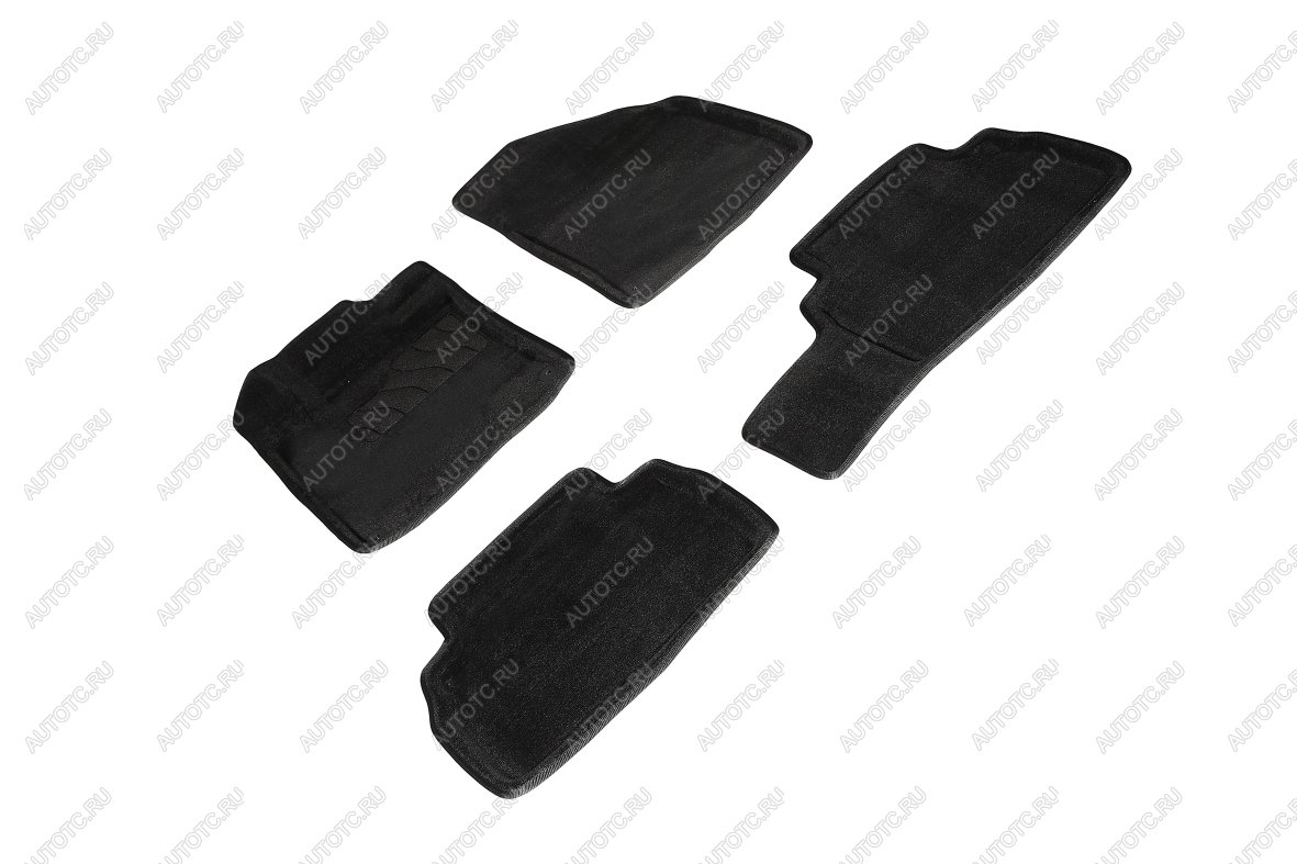 5 449 р. Коврики 3D ВОРС Geely Coolray черн Seintex 97683  с доставкой в г. Керчь