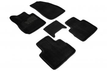 Коврики 3D ВОРС EXEED RX черные Seintex 99104